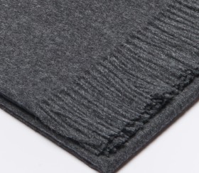 Plaid Essentiel - Gris foncé