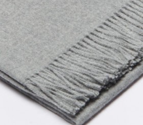 Plaid Essentiel - Gris clair