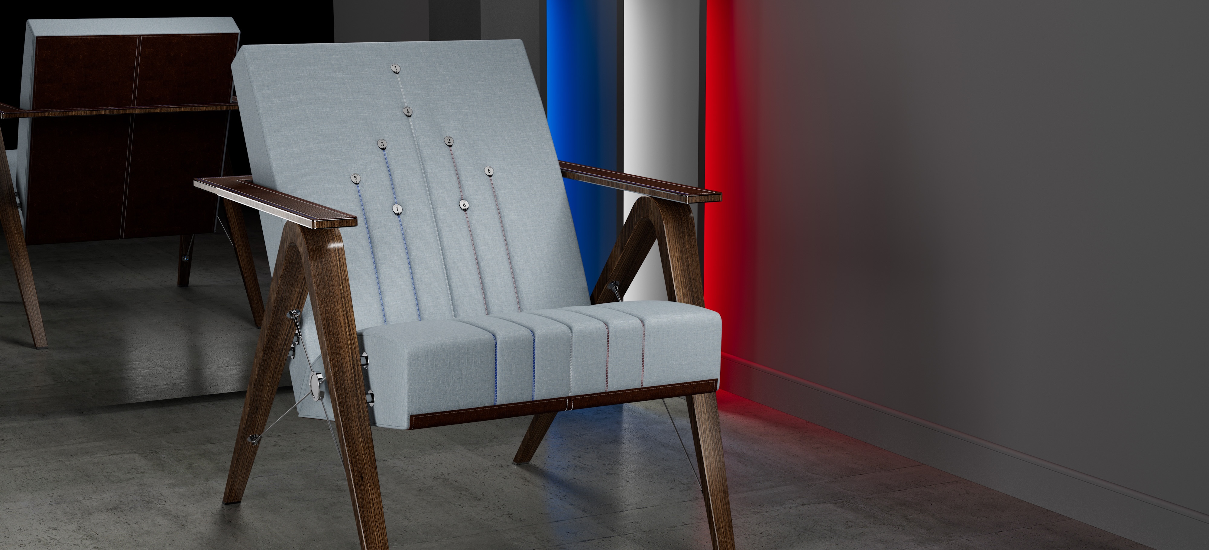 Fauteuil ATHOS PATROUILLE DE FRANCE